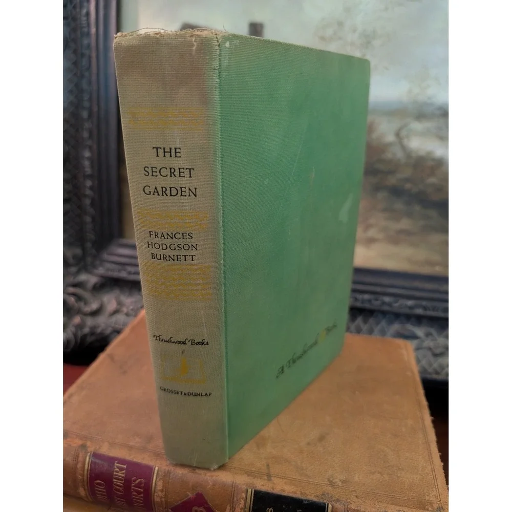 The Secret Garden Frances Hodgson Burnett Thrushwood Book Grosset Dunlap 1938